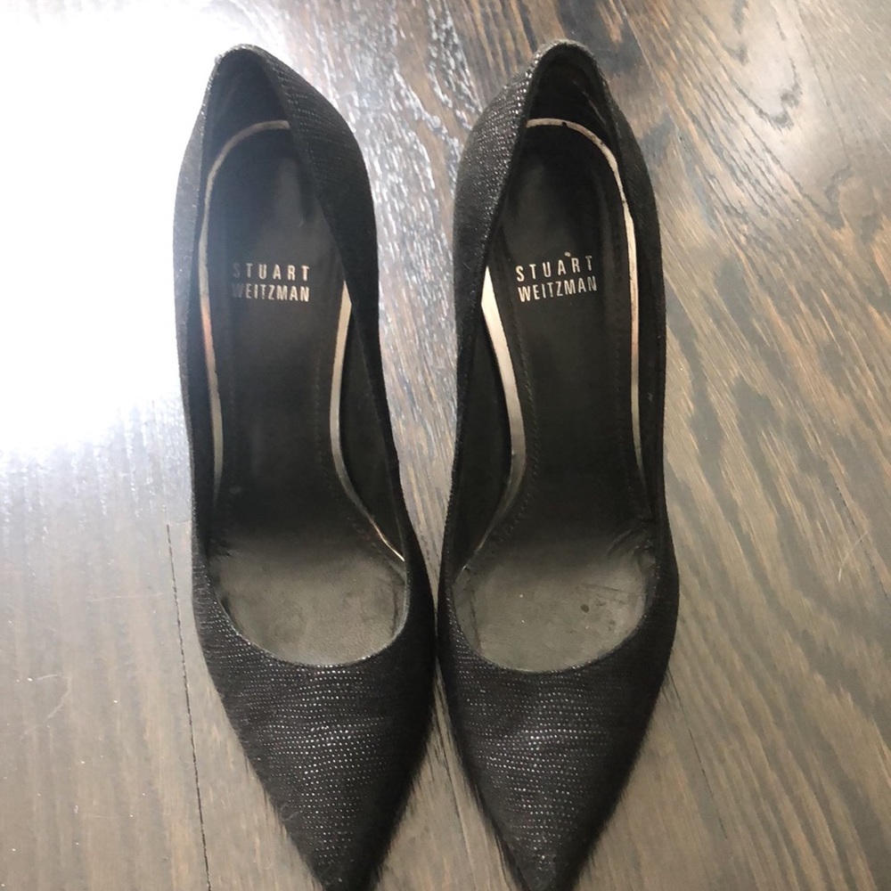 Stuart Weitzman Black Heels - Picture 2 of 6